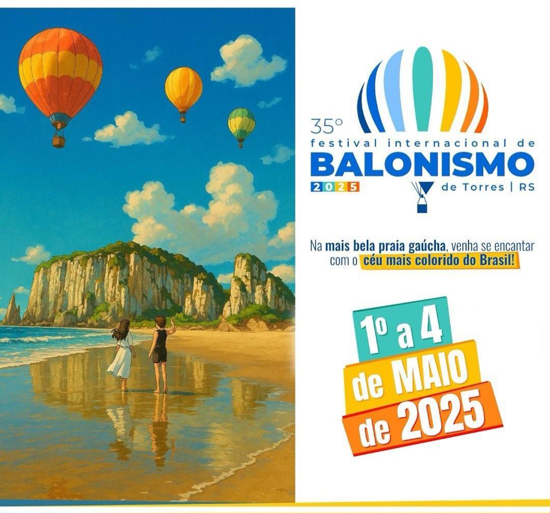 Kitnet S2 Em Torres-Rs - Na Mais Bela Praia Gaucha - Cozinha - Banheiro - Ar Condicionado - Tv Smart 32' - Wi-Fi - Estacionamento - Anfitria Superhost No Bnb 外观 照片